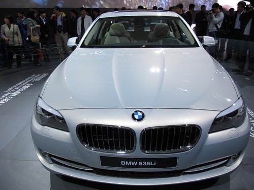 BMW 535Li world premiere
