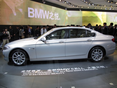 BMW 535Li world premiere