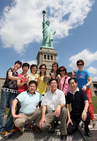 First Chinese tour group in US