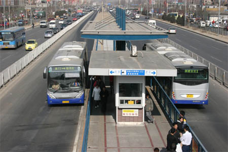 Beijing boosts public transport