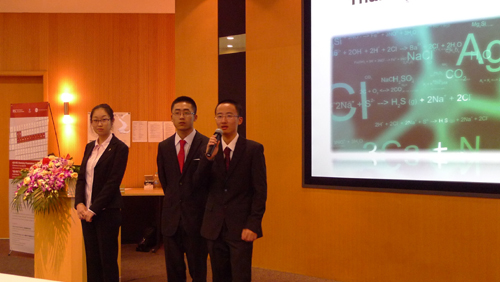 GE, RSC hold chemistry presentation competition