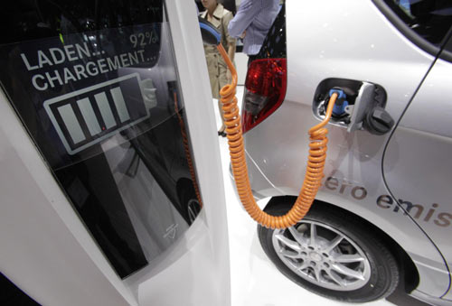 China issues charging standards for electric cars