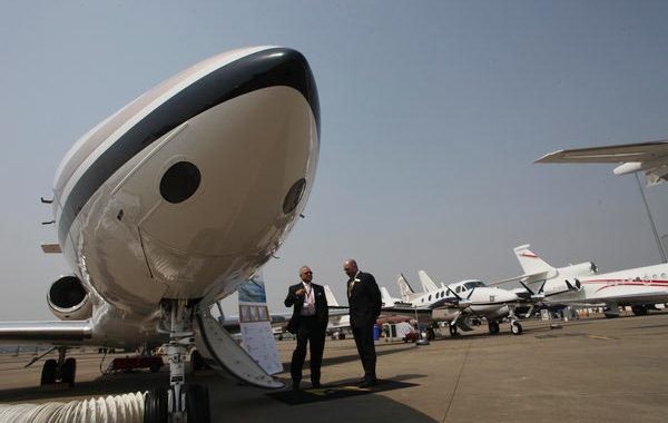 Business aviation show starts in Shanghai