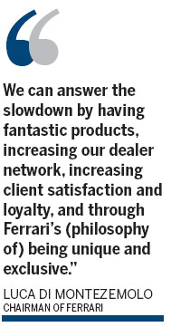 Ferrari: Torrid pace in sales growth continues