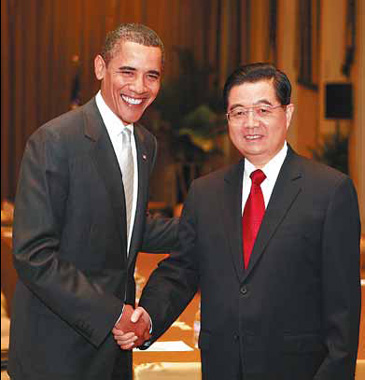 Take Sino-US ties to 'new level': Presidents