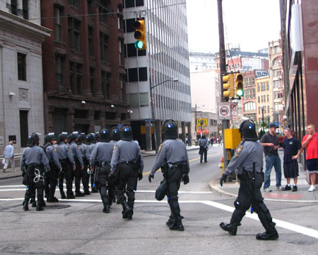 Security force in Pittsburgh