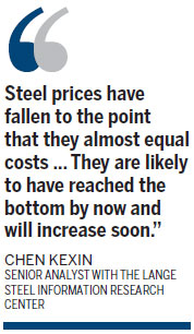 Steel profits continue to suffer