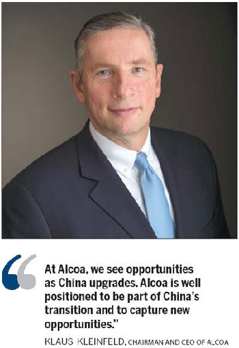 Navigating challenging markets:Alcoa CEO