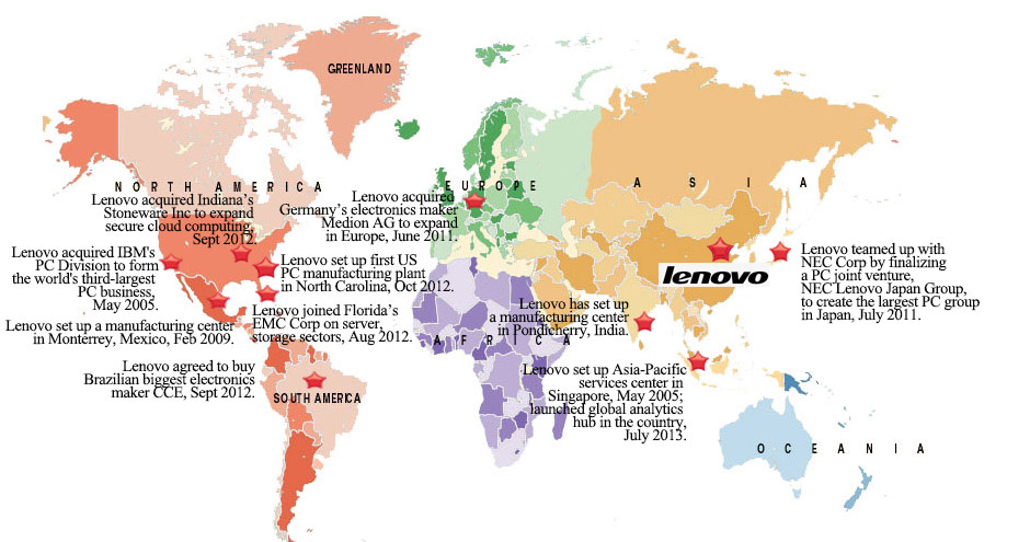 Lenovo extends global outreach