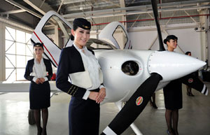 Chinese expat flies high in aviation sector