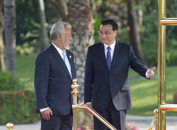 Premier Li meets with Timor Leste's Prime Minister