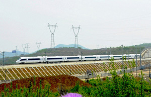 China mulls high-speed train to US: report