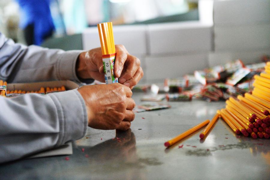 NE China village gets the point on pencils