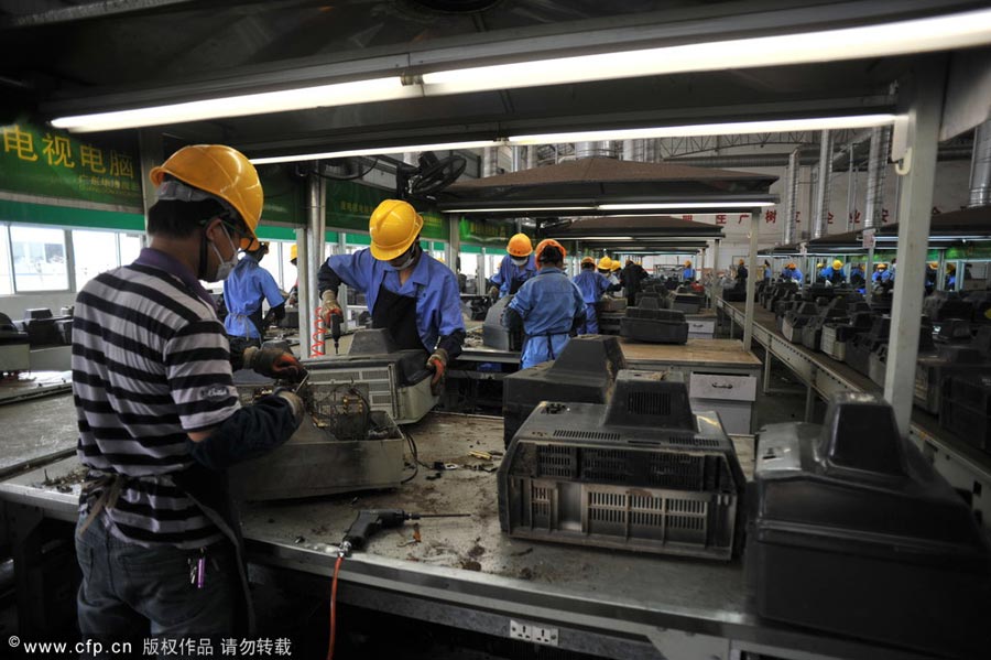 Trash to treasure: whiteware recycling plant in Guangdong