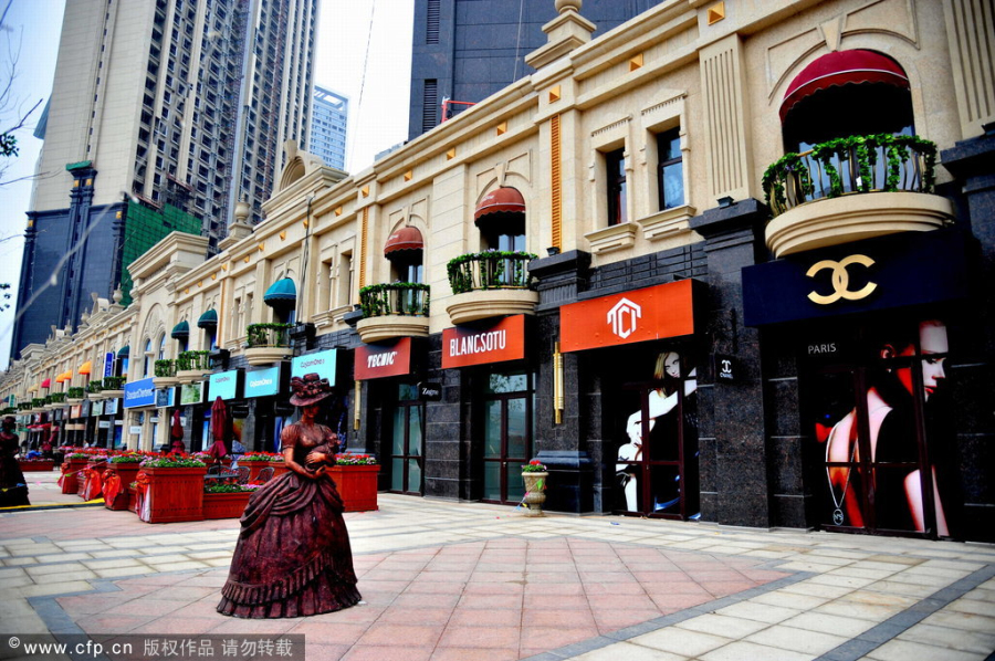 Shopping street in Shenyang gets makeover