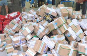 Courier delivery booms in China