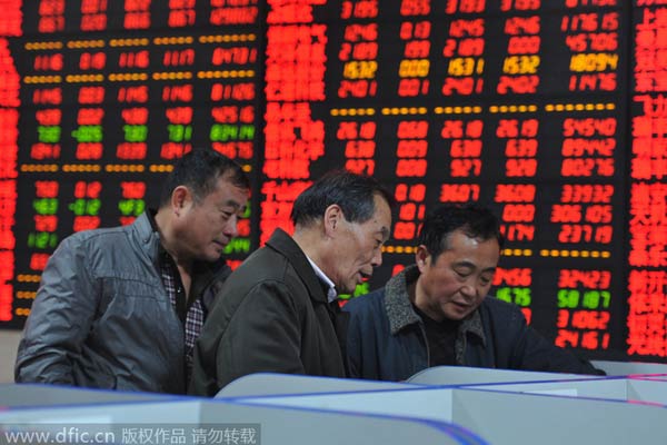 Chinese stocks surge for seven days