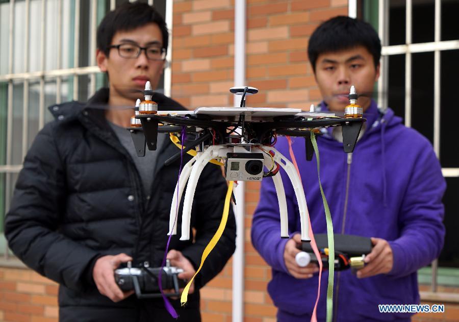 University students design solar-powered drone