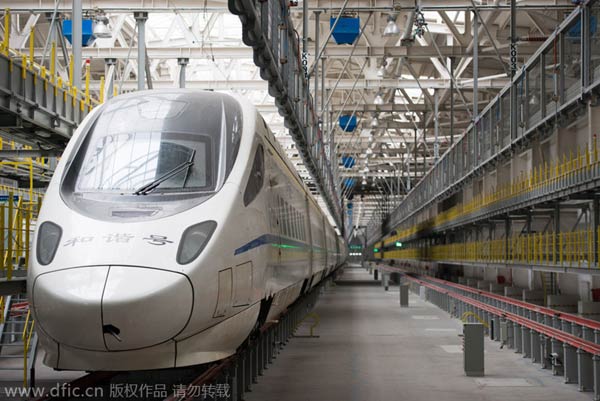Govt approves merger of China's top two train makers