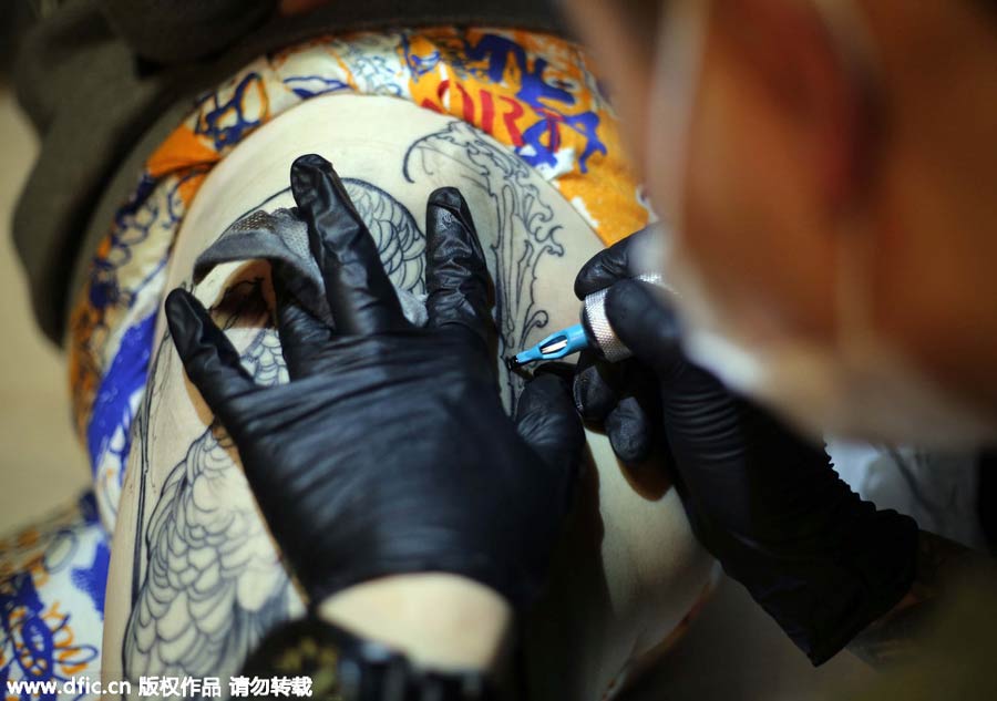 Tattoo artist uses ink to tell stories