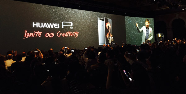 Huawei reveals its P8 in London