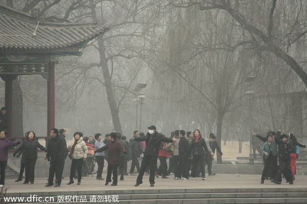 Top 10 most polluted cities in China