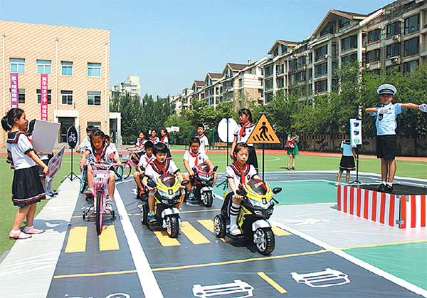 Children learn traffic safety the fun way in Street Angel program