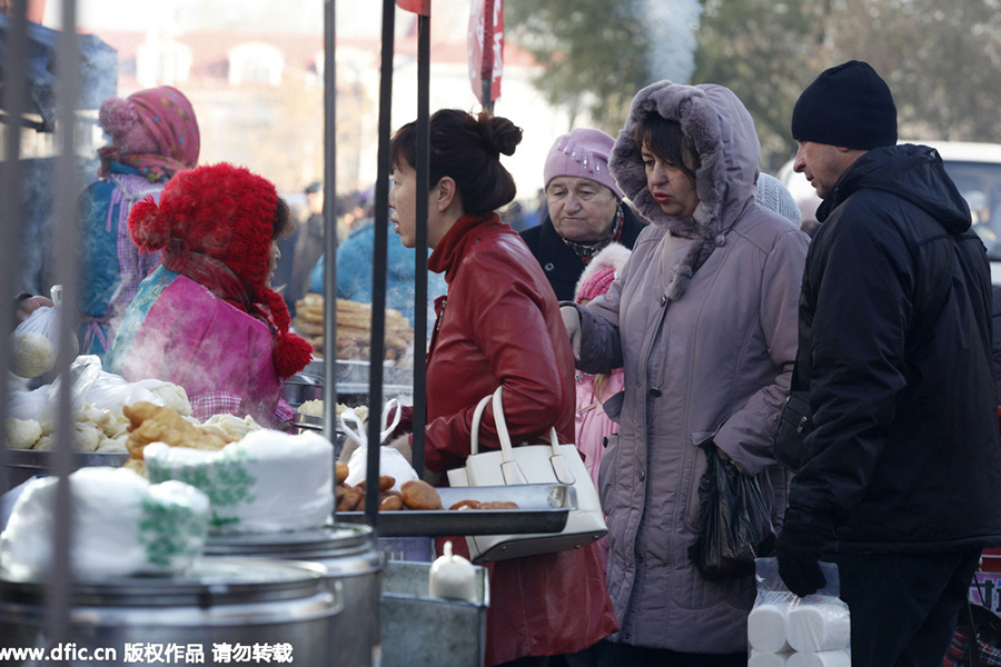 They live in Russia, but shop in China