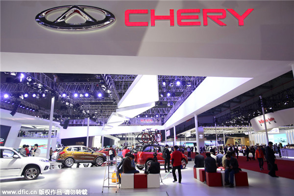 Auto maker Chery expands presence in Middle East