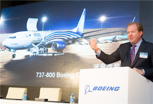 Boeing converts its 737s into freighters