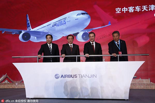 Work starts on Airbus A330 completion center in Tianjin
