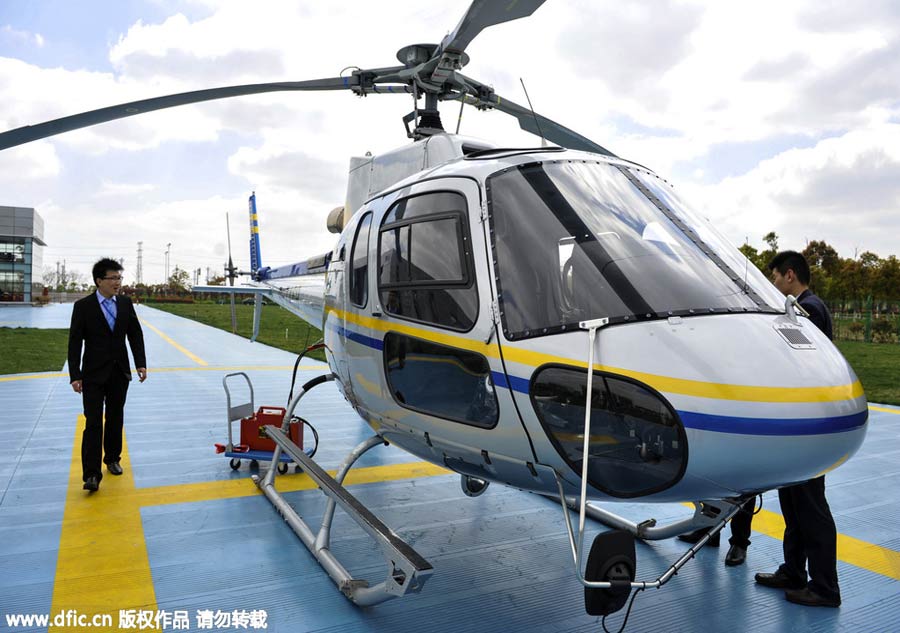 More plane showrooms to be opened in China