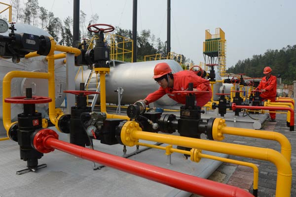 CNPC partners with BP to extract shale gas