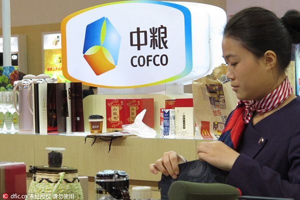 Chinese food trader COFCO aims to rival global giants