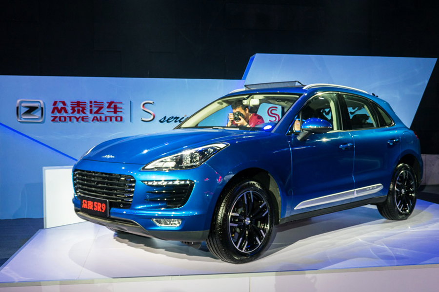Zotye reveals SR9 mid-size SUV to Beijing
