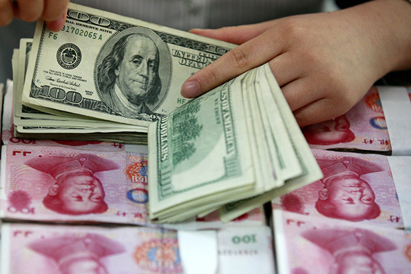 China's foreign reserves fall below $3 trillion mark