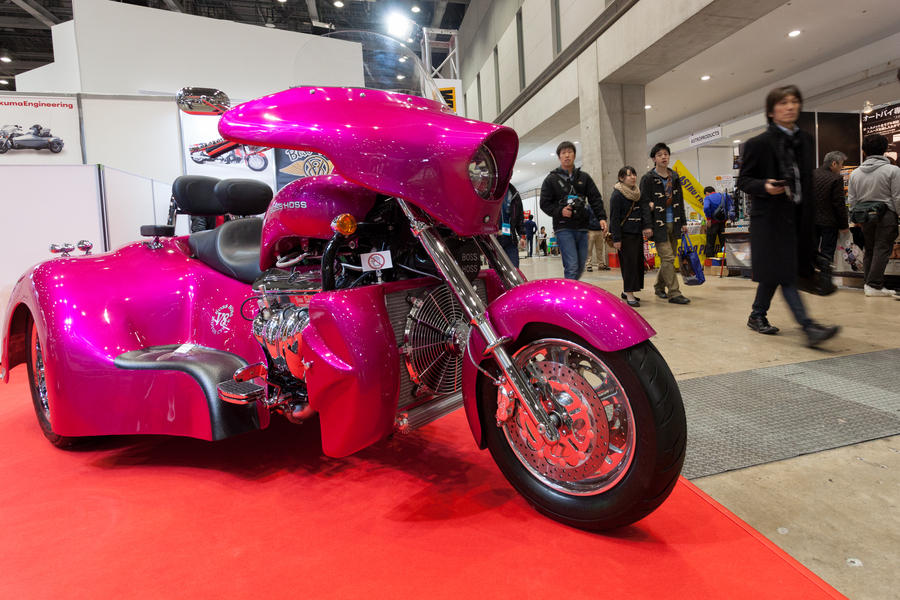 Motorcycles dazzle at exhibition in Tokyo