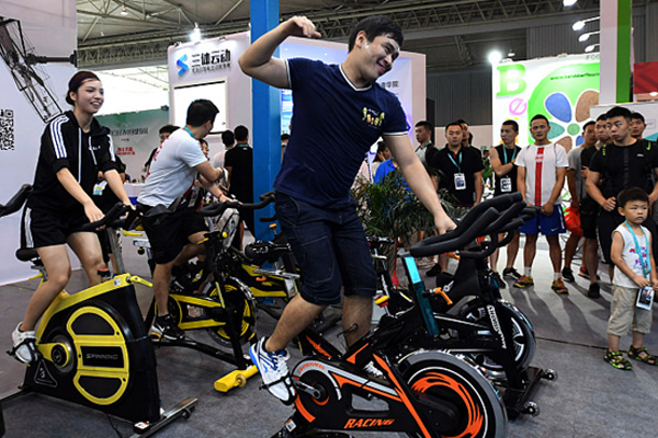 Body building boom energizes fitness industry in China
