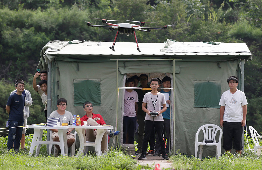 Training schools flying high on back of drones