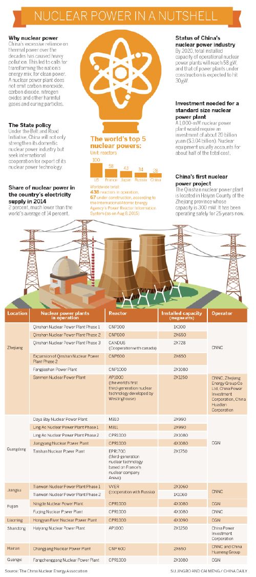 More export, wide use at home are nuclear's goal