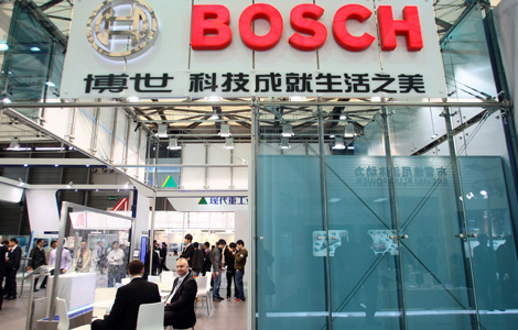 Bosch to produce vehicle-safety devices in Chengdu