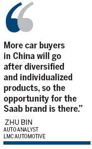 Latest chapter in Saab story now set in Qingdao
