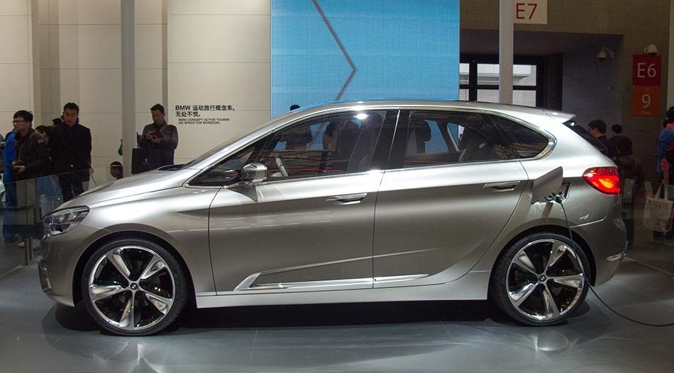 BMW Active Tourer concept at Auto Shanghai 2013