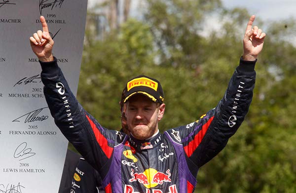 Vettel staying with Red Bull to end of 2015