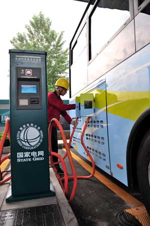 New energy vehicles await fuel injection