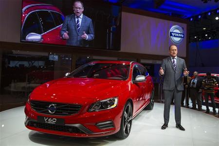Volvo car sales up 5% in Aug, Chinese sales up 66%