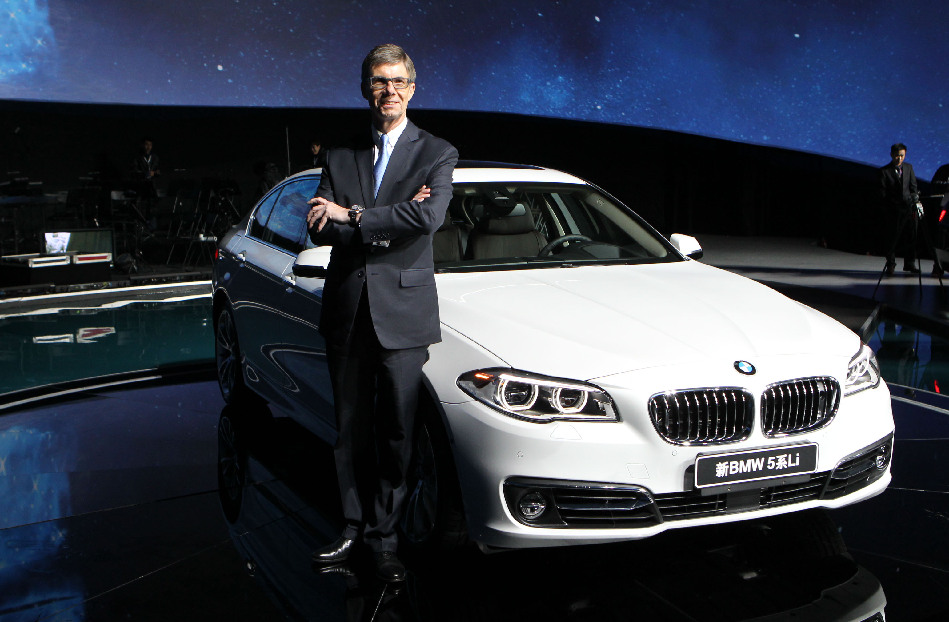 New BMW 5 Li hits Chinese market