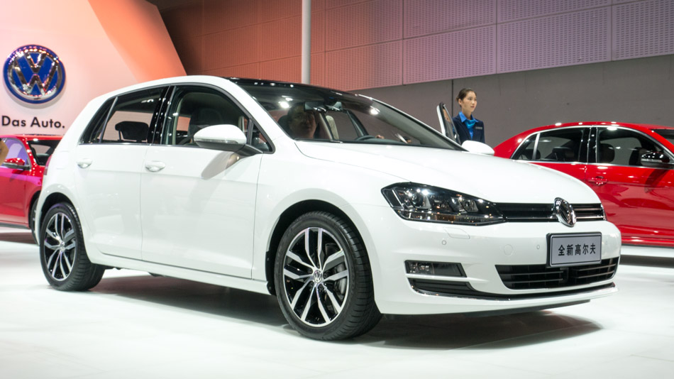 FAW-VW all-new Golf at Guangzhou auto show