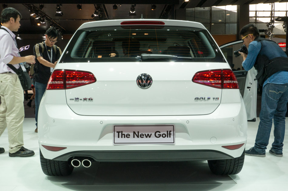 FAW-VW all-new Golf at Guangzhou auto show