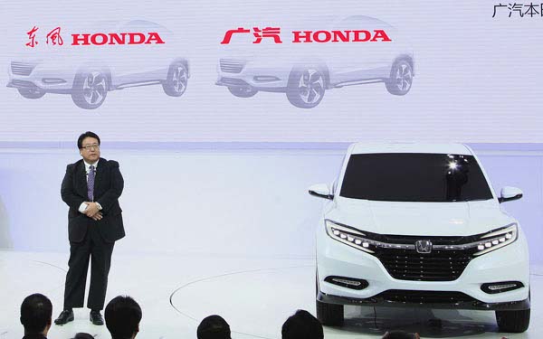 Honda China output rockets 222% in Nov